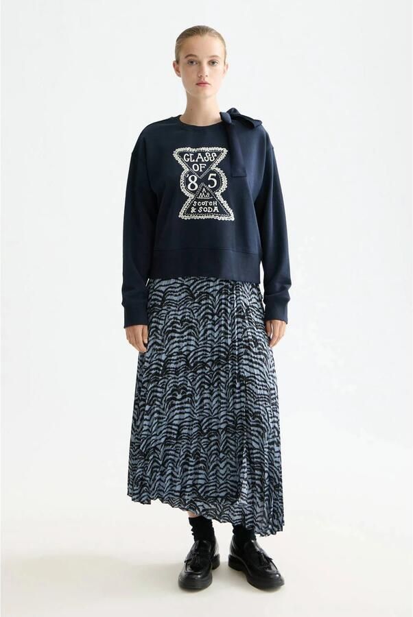 Scotch & Soda sweater donkerblauw - Foto 2