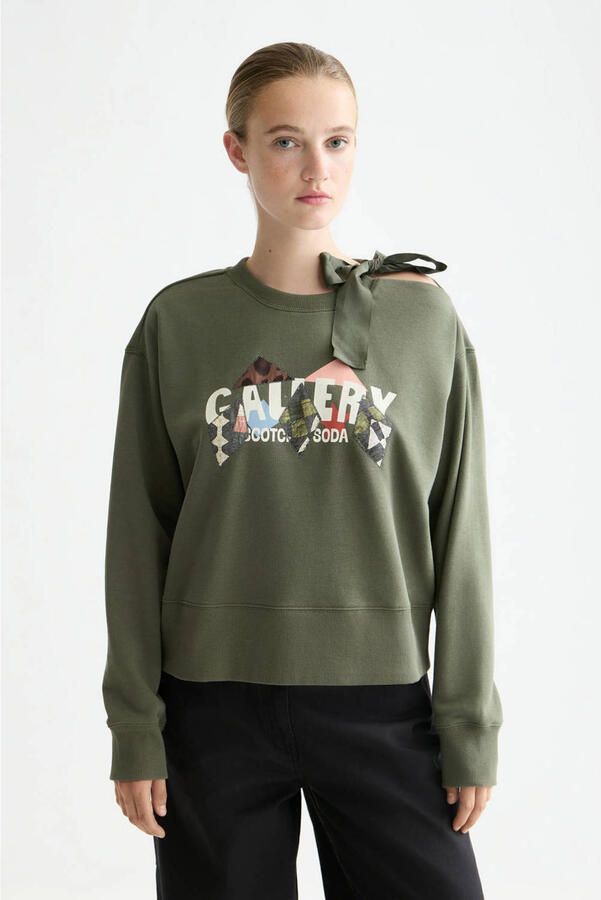Scotch & Soda sweater groen