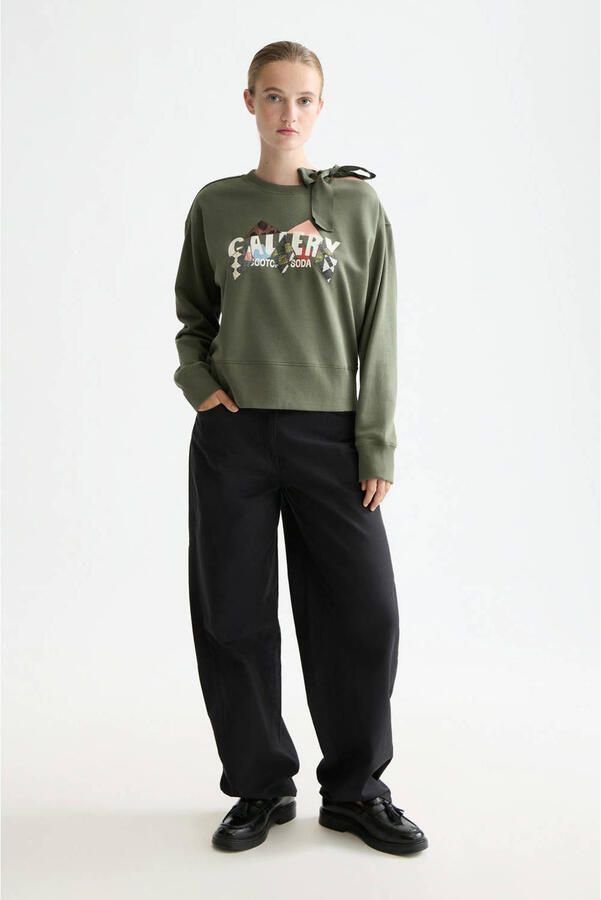 Scotch & Soda sweater groen - Foto 3
