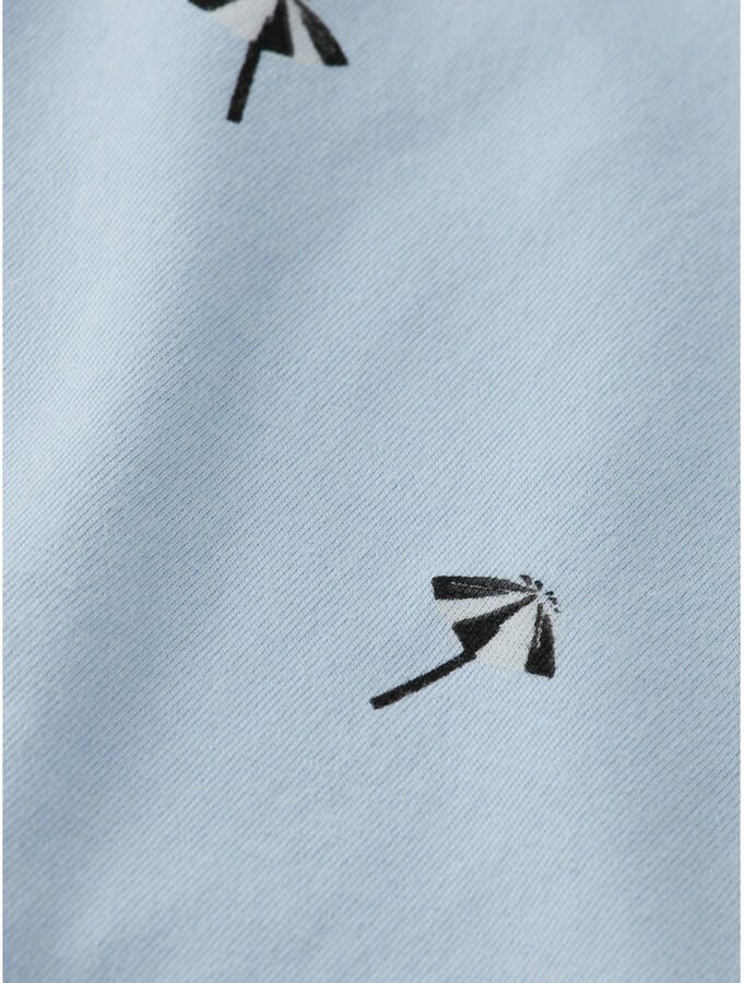 Scotch & Soda T-shirt Scotch & Soda T-shirt Print Lichtblauw - Foto 2