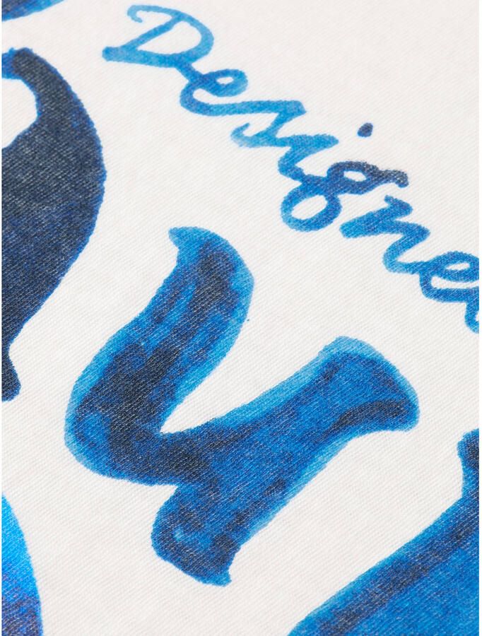 Scotch & Soda Denim Artwork Shirt Heren