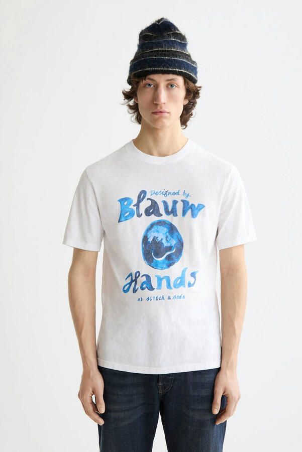 Scotch & Soda Denim Artwork Shirt Heren - Foto 2