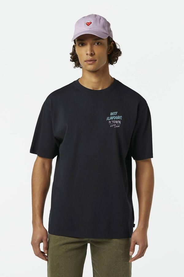 Scotch & Soda T-shirt Scotch & Soda Scotch Soda T-Shirt Artwork Zwart - Foto 3