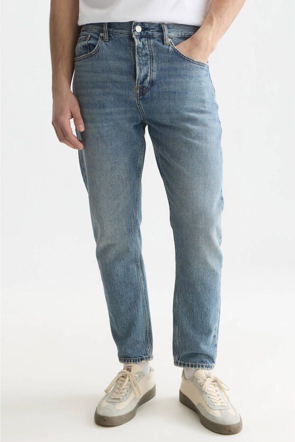 Scotch & Soda The Dean tapered jeans mediumblauw