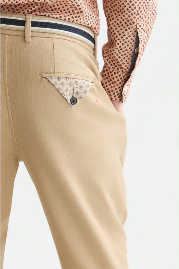 Scotch & Soda Chino met riem en steekzakken model 'WARREN'