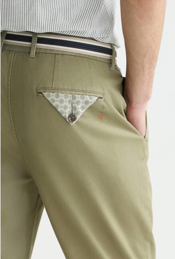Scotch & Soda Chino met riem en steekzakken model 'WARREN' - Foto 2