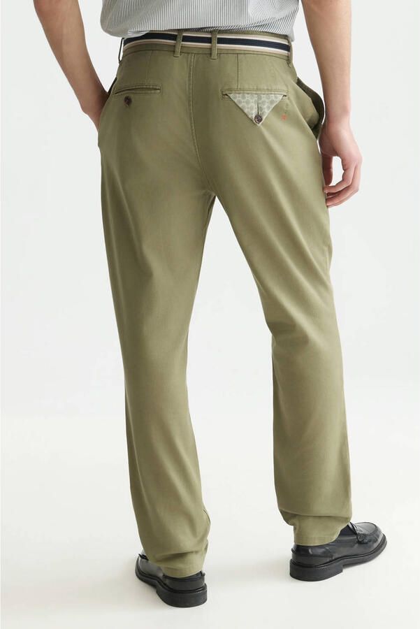 Scotch & Soda Chino met riem en steekzakken model 'WARREN' - Foto 3
