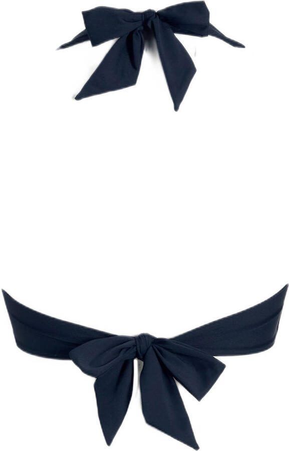 Seafolly Collective voorgevormde push-up bikinitop donkerblauw