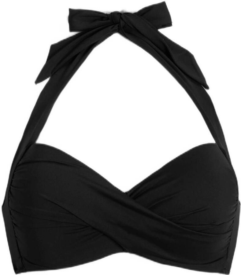 Seafolly Collective voorgevormde push-up bikinitop zwart - Foto 2