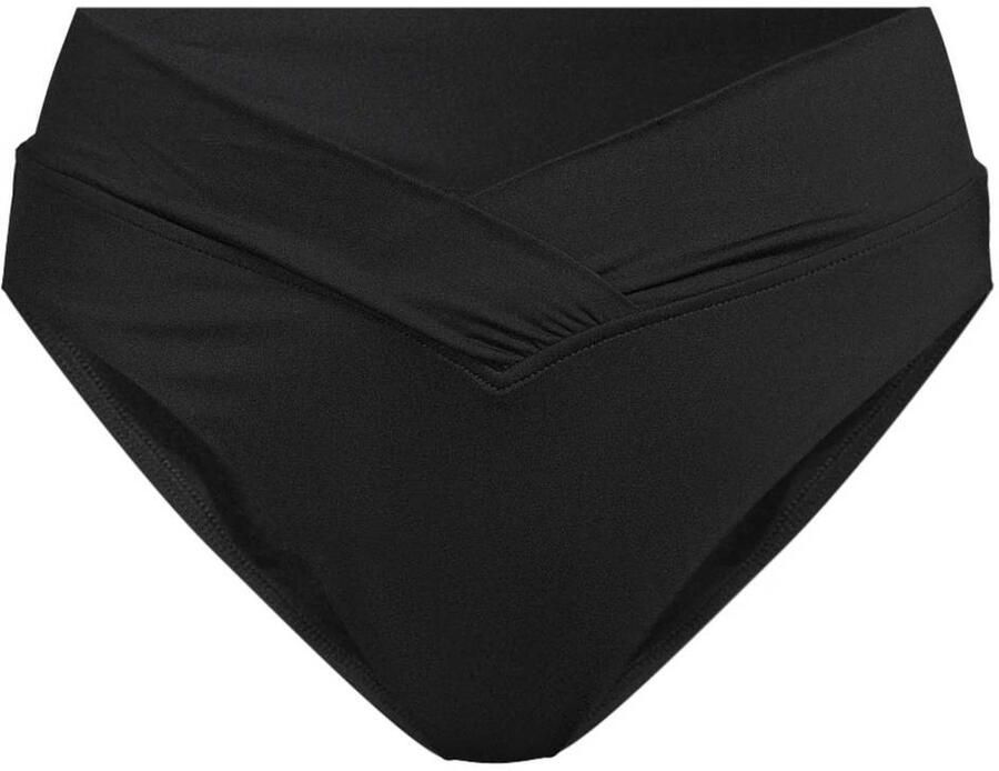 Seafolly high leg bikinibroekje zwart