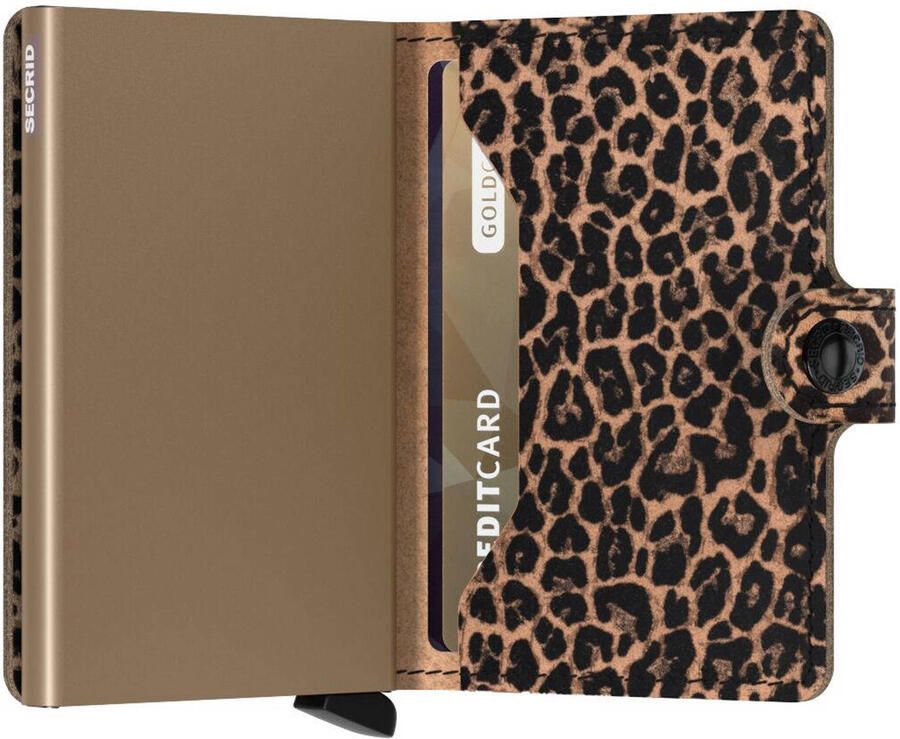 Secrid pasjeshouder Miniwallet Leo beige - Foto 2