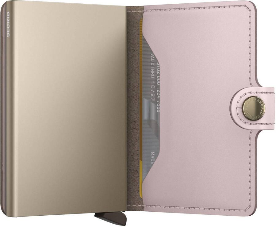 Secrid pasjeshouder Miniwallet Original lichtroze - Foto 2