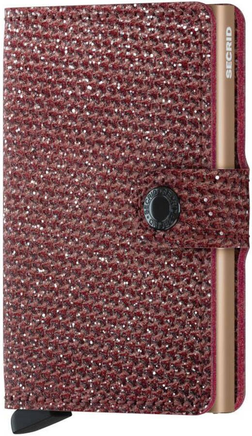 Secrid pasjeshouder Miniwallet Sparkle rood
