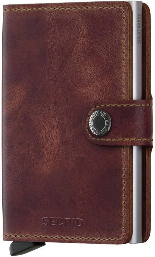 Secrid pasjeshouder Miniwallet Vintage bruin