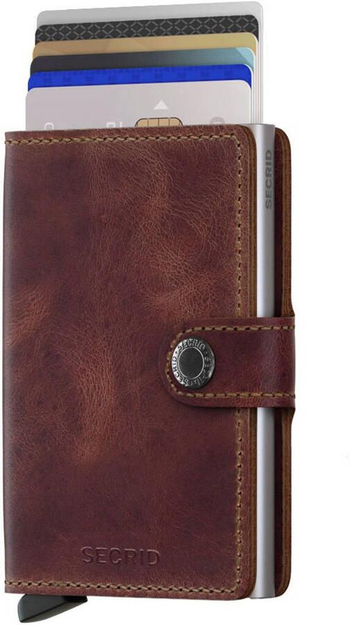 Secrid pasjeshouder Miniwallet Vintage bruin - Foto 2