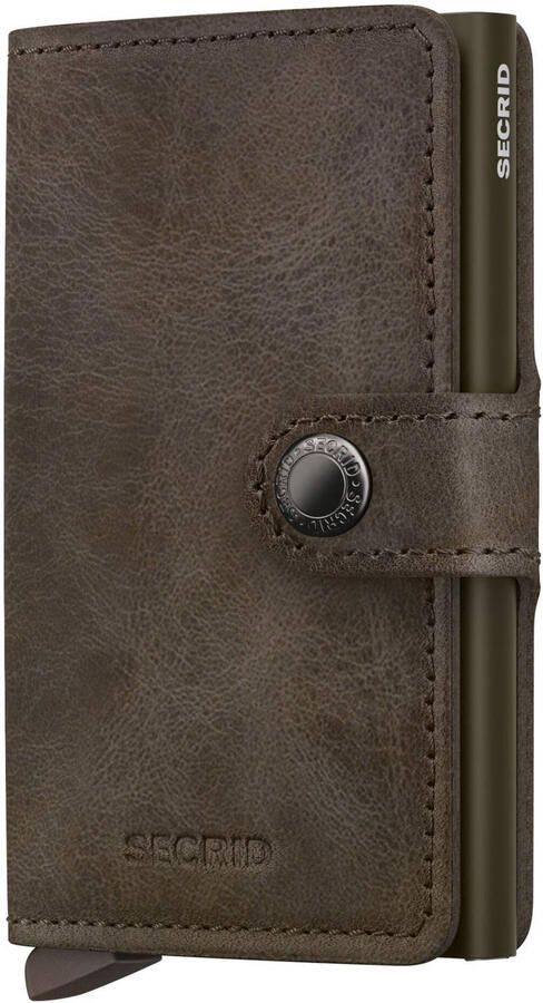 Secrid pasjeshouder Miniwallet Vintage bruin