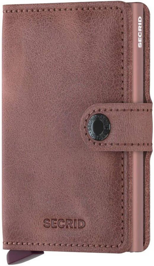 Secrid pasjeshouder Miniwallet Vintage roze