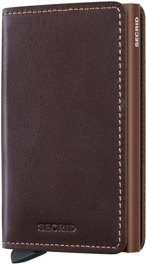 Secrid pasjeshouder Slimwallet Original donkerbruin