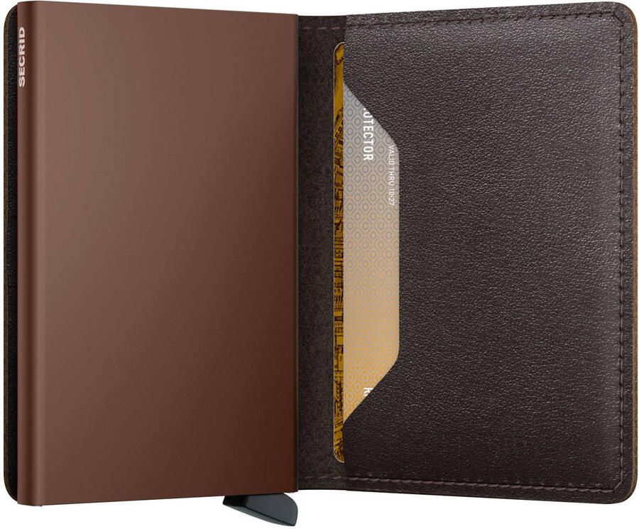 Secrid pasjeshouder Slimwallet Original donkerbruin - Foto 2