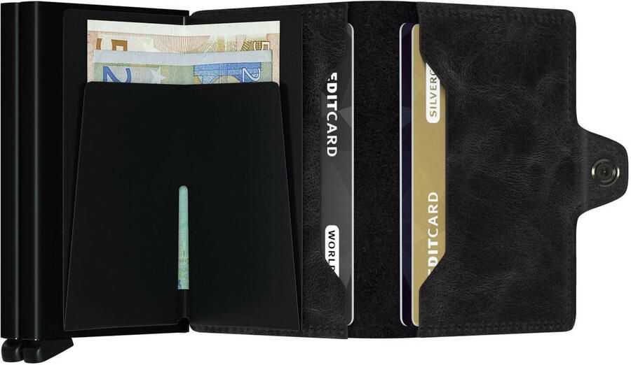 Secrid pasjeshouder Twinwallet Vintage zwart - Foto 2