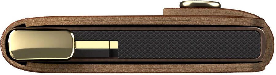 Secrid pasjeshouder Wallet Emboss Lines cognac - Foto 3
