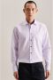 Seidensticker business overhemd Regular normale fit roze met witte strepen katoen - Thumbnail 1