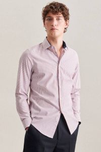 Seidensticker Slim fit zakelijk overhemd met streepmotief
