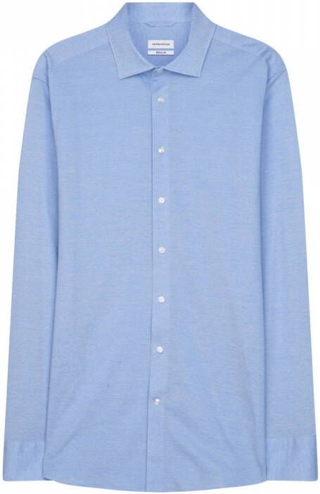 Seidensticker Businessoverhemd Regular lange mouwen kentkraag uni