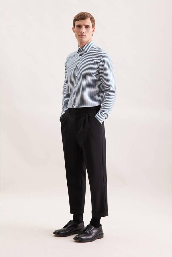 Seidensticker Slim fit zakelijk overhemd met knoopsluiting