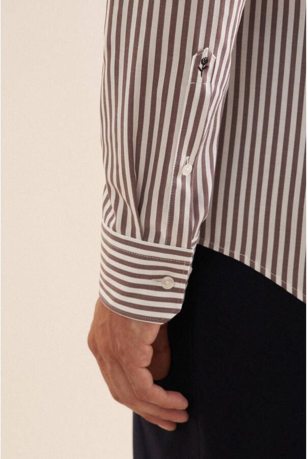 Seidensticker Slim fit zakelijk overhemd met knoopsluiting - Foto 2