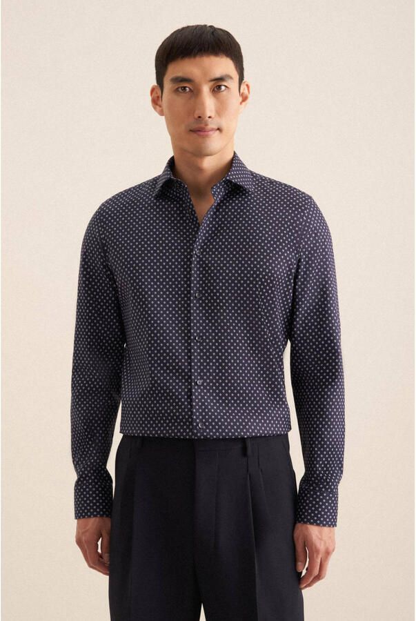 Seidensticker Regular fit zakelijk overhemd met knoopsluiting