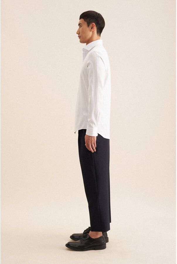 Seidensticker Slim fit zakelijk overhemd met haaikraag