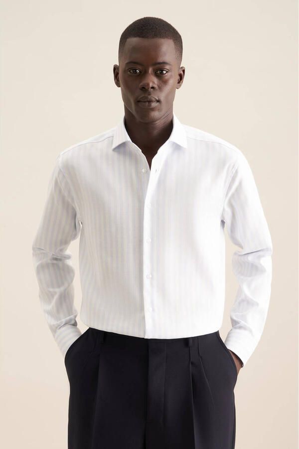 SEIDENSTICKER REGULAR FIT Regular fit vrijetijdsoverhemd met kentkraag - Foto 2