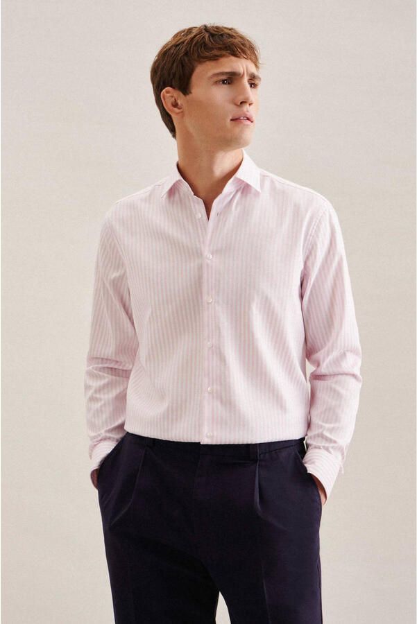 SEIDENSTICKER REGULAR FIT Regular fit zakelijk overhemd met knoopsluiting - Foto 2