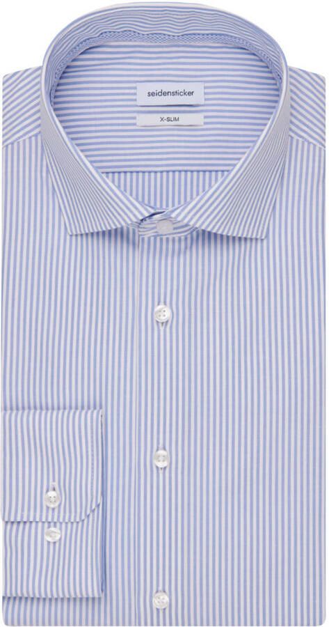 Seidensticker Businessoverhemd Slim lange mouwen kentkraag strepen - Foto 3