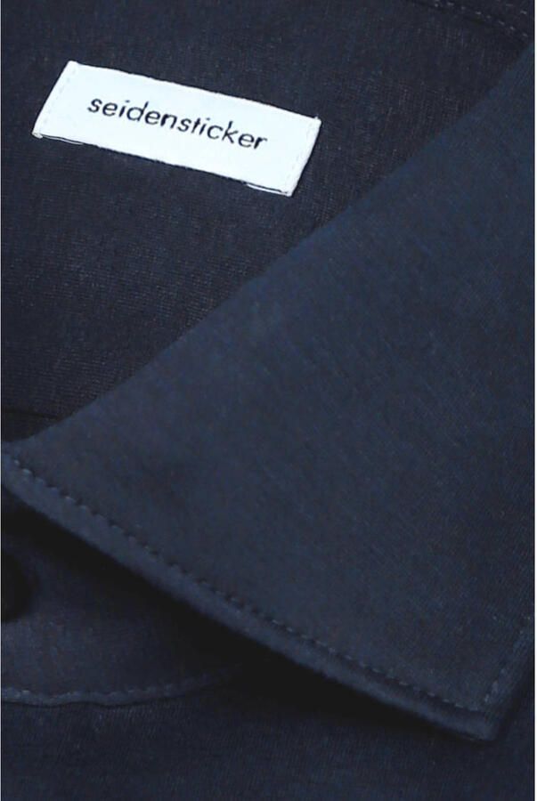 Seidensticker Slim Fit zakelijk overhemd van mix van katoen en modal model 'Light Spread Kent' - Foto 3