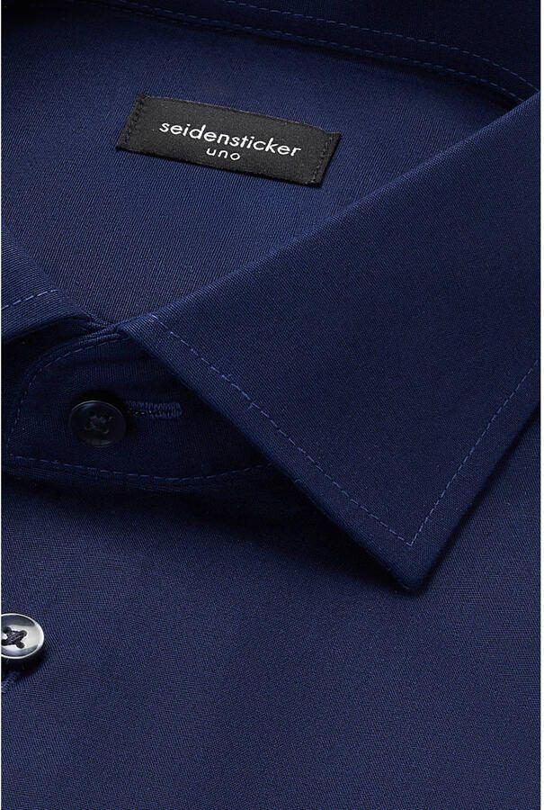 Seidensticker overhemd donkerblauw - Foto 2