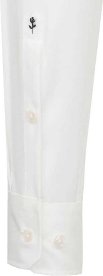 Seidensticker Wit Business Overhemd Lange Mouw White Heren