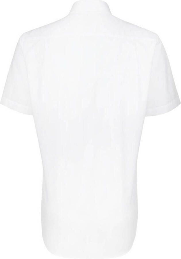 Seidensticker Businessoverhemd Zwarte roos Regular 1 2 Kent kraag effen - Foto 2