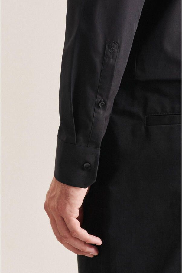 Seidensticker Businessoverhemd Regular lange mouwen kentkraag uni - Foto 2