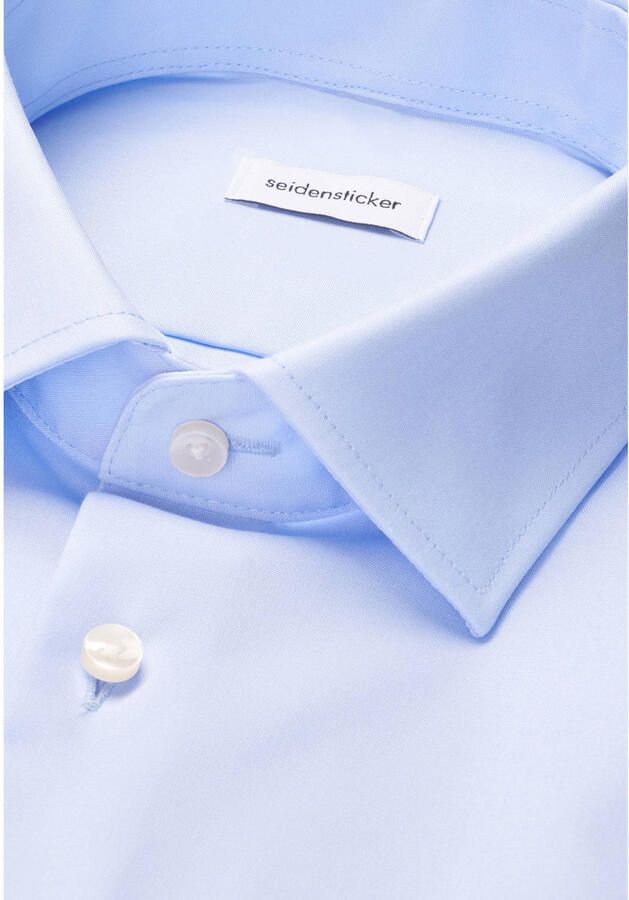 Seidensticker Businessoverhemd Zwarte roos Shaped 1 1 Kentkraag effen - Foto 2