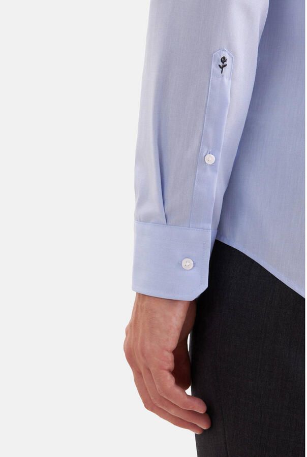 Seidensticker slim fit overhemd lichtblauw