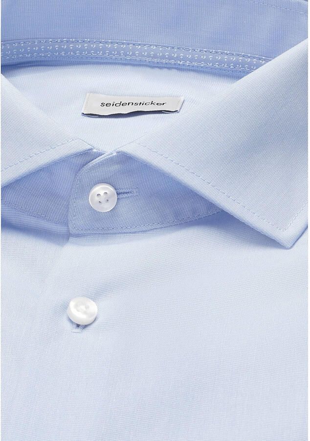 Seidensticker slim fit overhemd lichtblauw