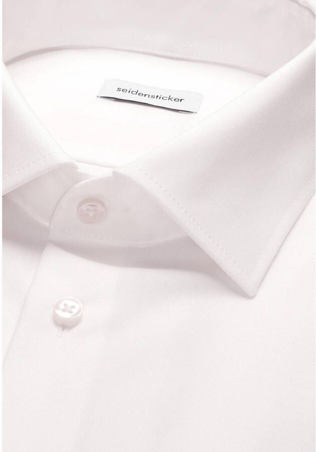Seidensticker Businessoverhemd Zwarte roos Shaped 1 1 Kentkraag effen - Foto 2
