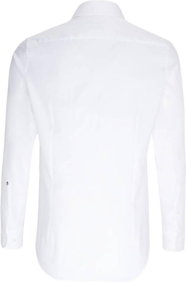 Seidensticker Businessoverhemd Slim lange mouwen kentkraag uni