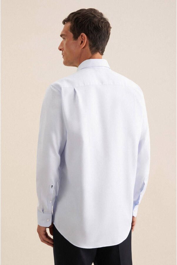 Seidensticker strijkvrij overhemd lichtblauw