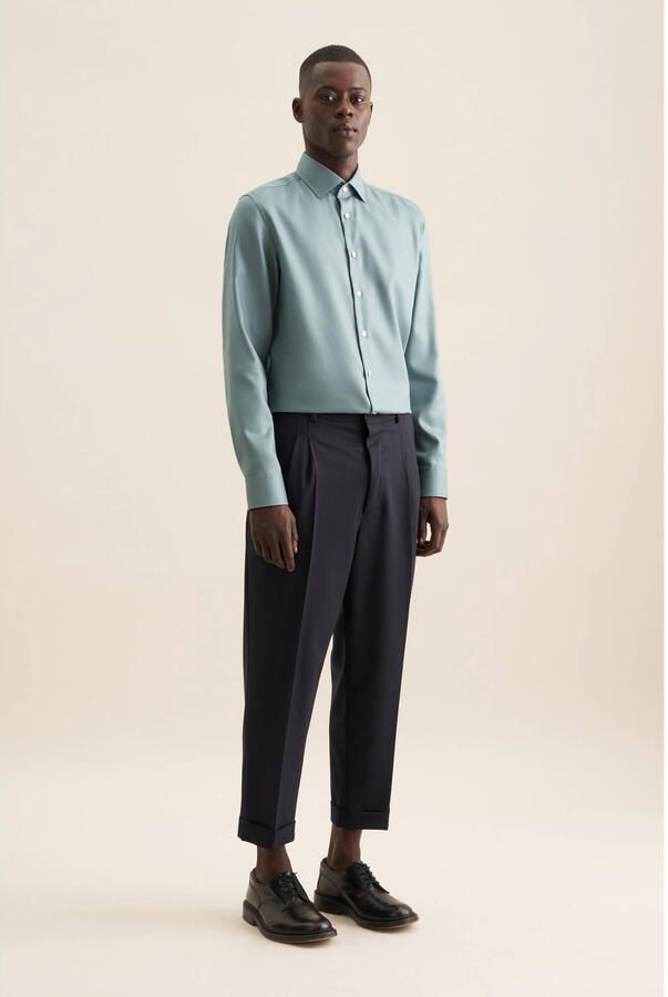Seidensticker Slim fit zakelijk overhemd met knoopsluiting