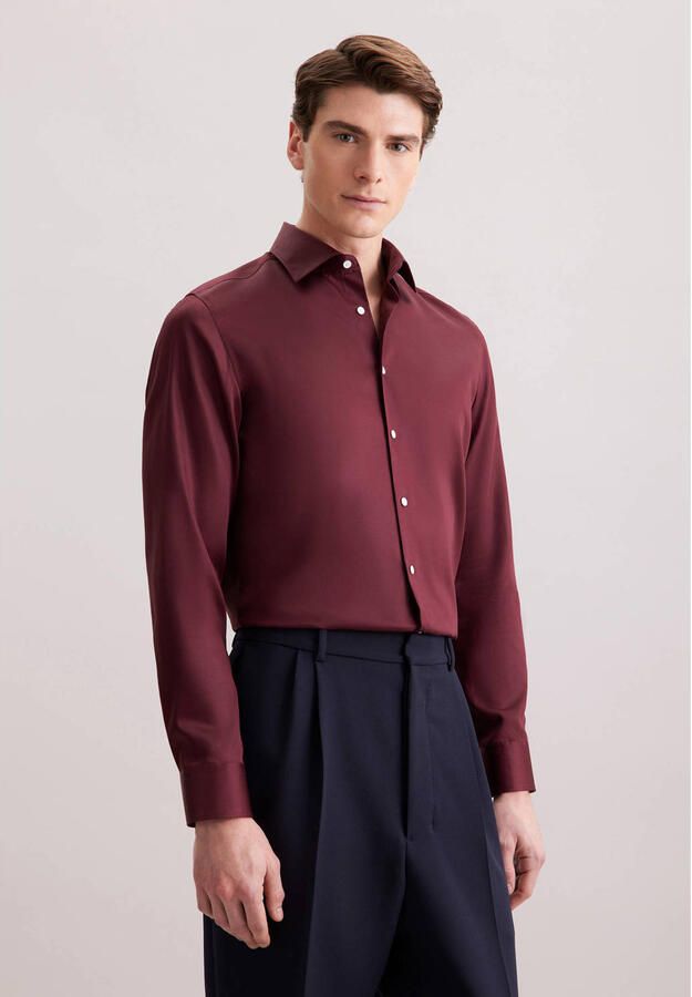 Seidensticker Regular fit zakelijk overhemd met kentkraag model 'New' - Foto 3