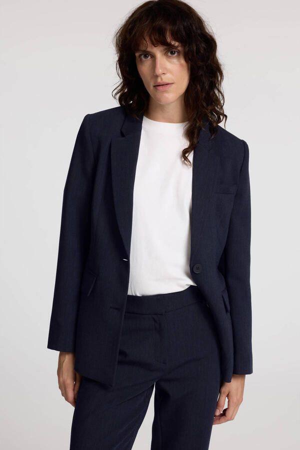 Selected Femme Blazer met klepzakken model 'RITA CLASSIC'