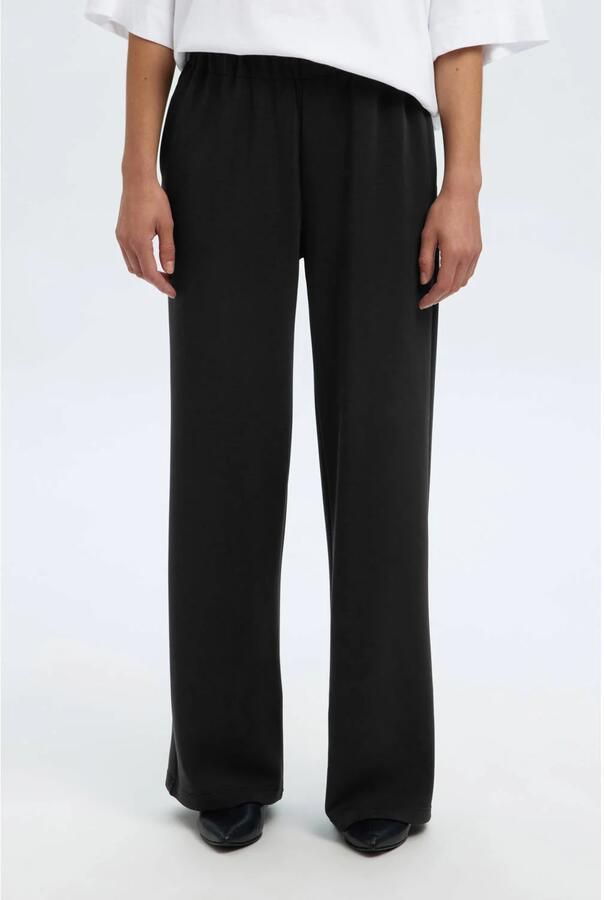 SELECTED WOMEN Dames Broeken Slftenny-blue Hw Pant At Zwart - Foto 5